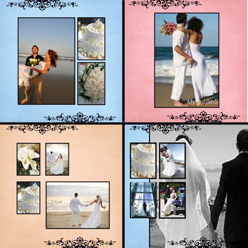 Wedding Bliss 12x12 Template