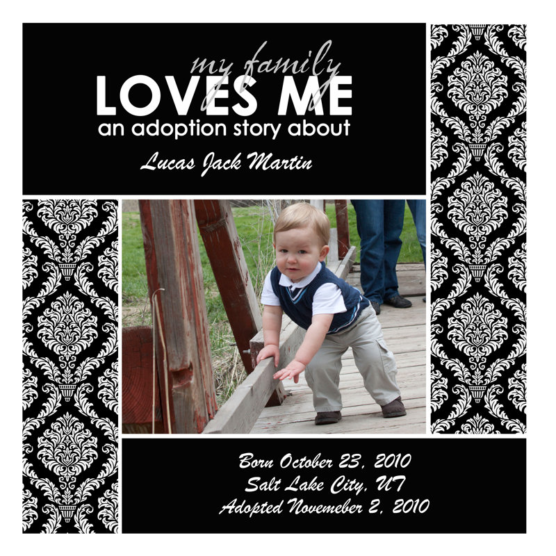 ADOPTION LOVE: An Adoption Storybook Template