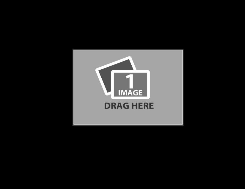 Grey and White Thin Trim (Black) Template