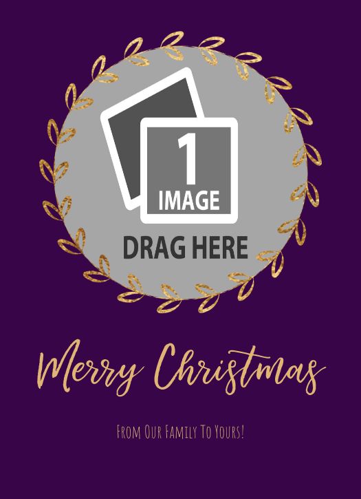Wreath - Purple
