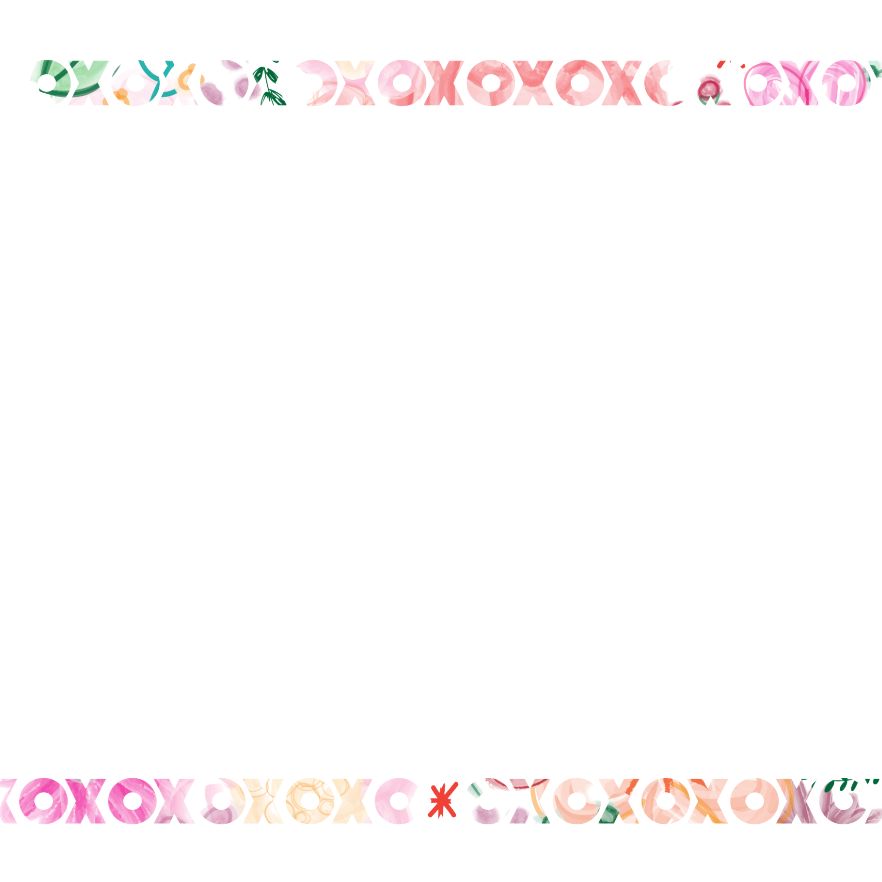 XOXO - Border Back - v2