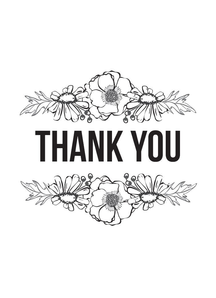 Thank You - Bold
