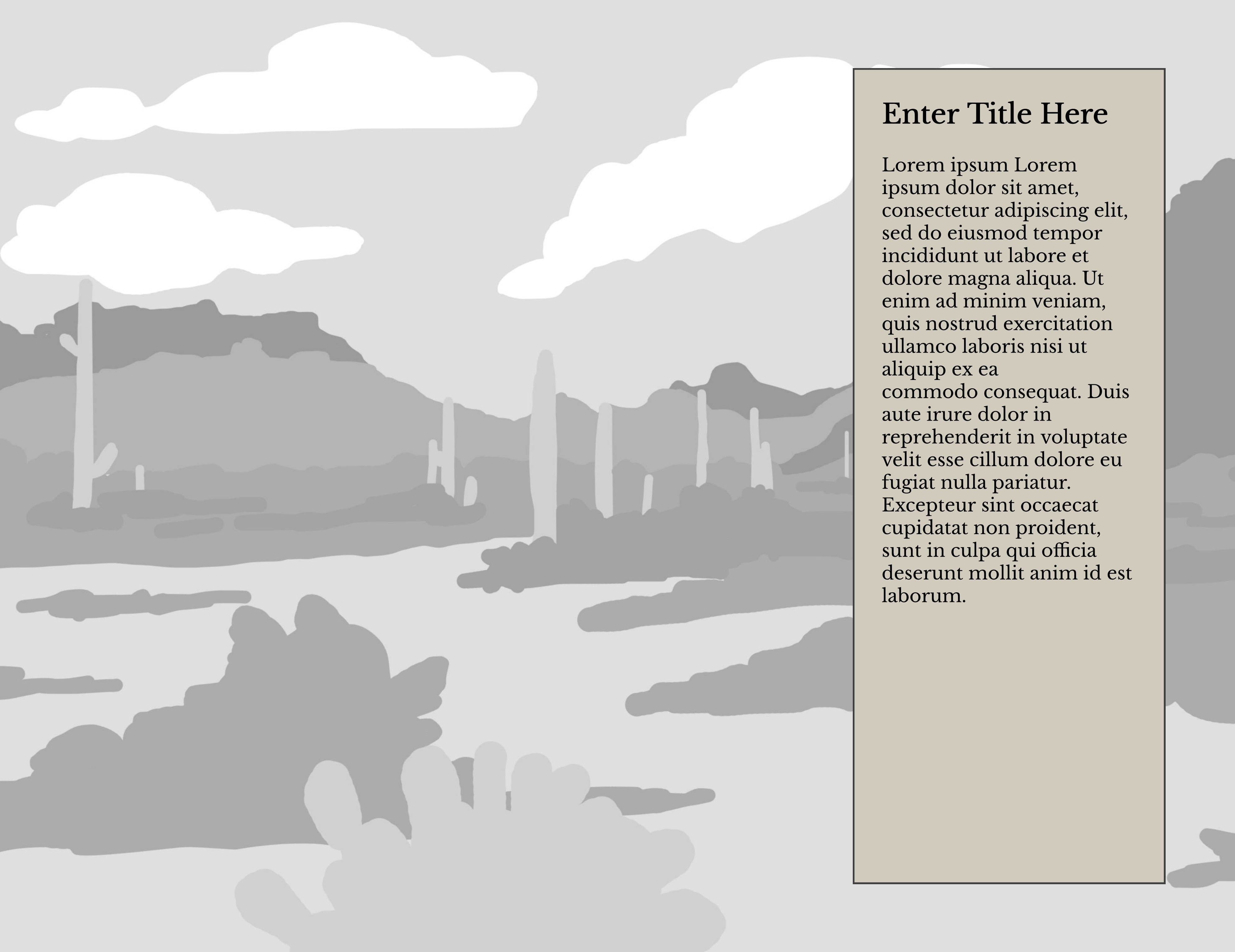 Section Introduction Overlay Right