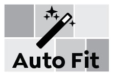 Auto Fit, Wide Landscape