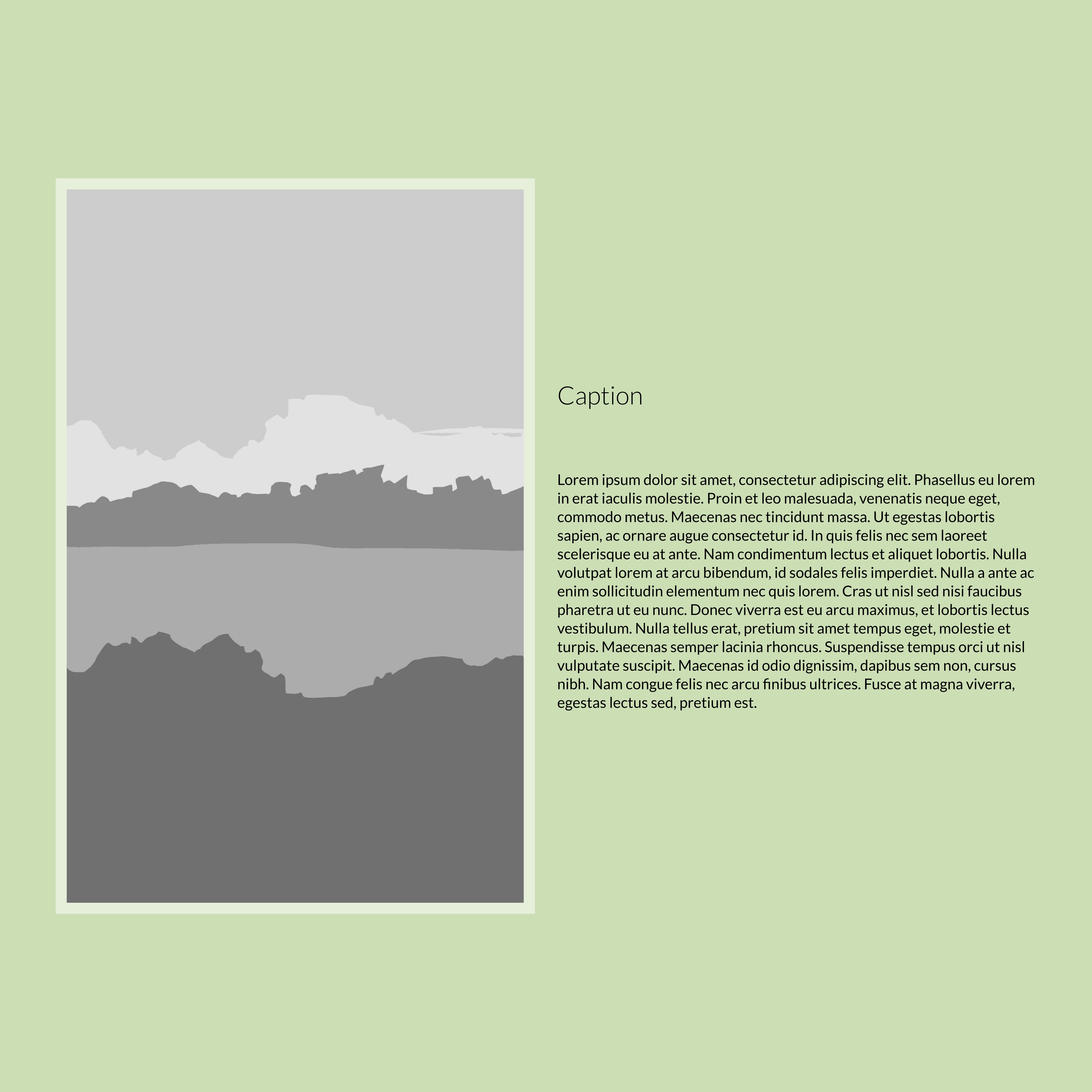 1-Up Portrait + Caption