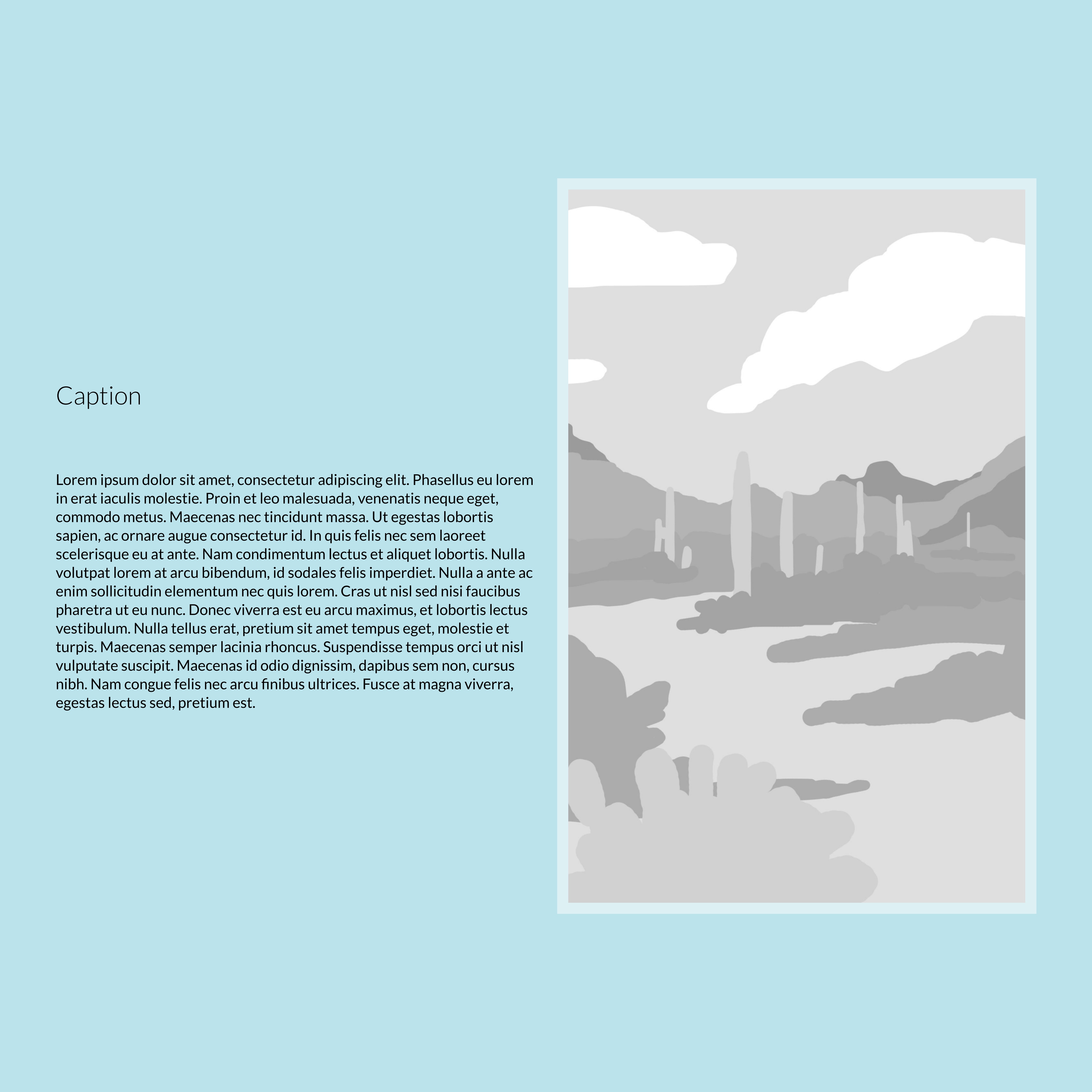 1-Up Portrait + Caption