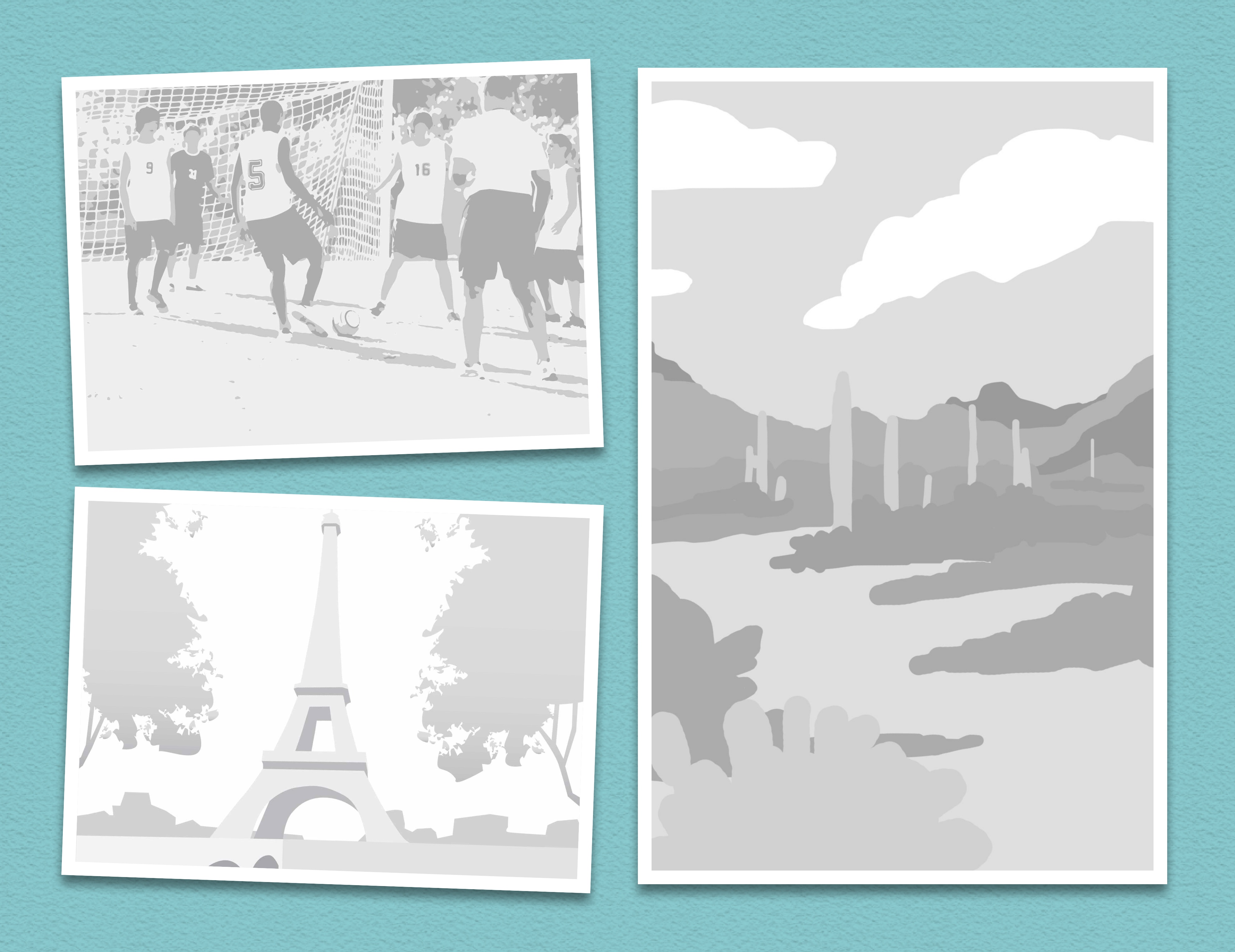 3 Images T 