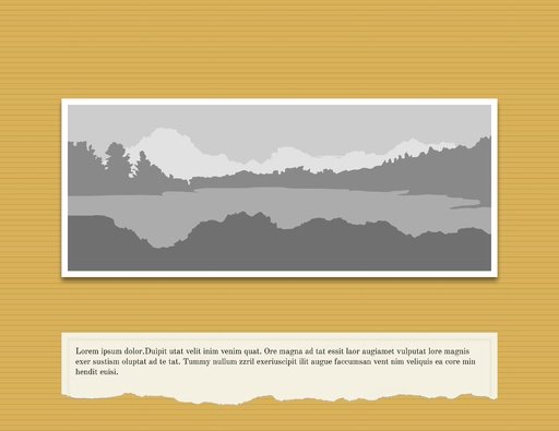 1 Image Panoramic+Text 