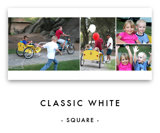 Classic White Square