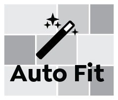 Auto Fit, Narrow Landscape