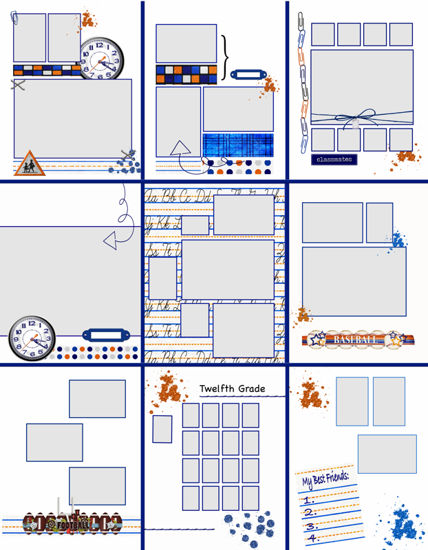 Yearbook - Memories Template