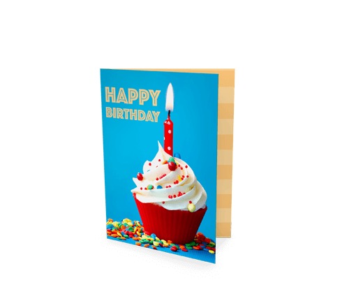 4x6 Folded Greeting Card